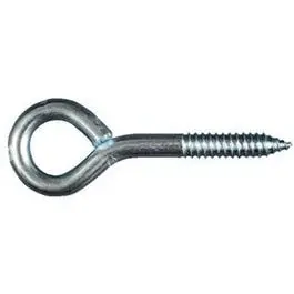 Zinc-Plated Lag Screw Eye – 7/16" X 5-1/4" 1