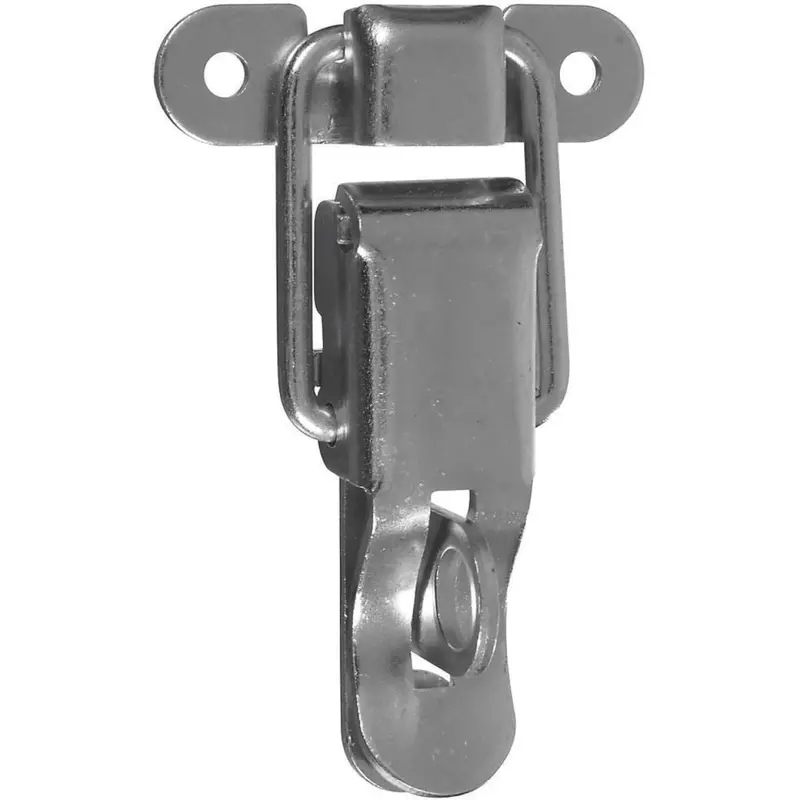 Zinc-Plated Lockable Drawer Catch – Heavy-Duty, Two-Piece Set 1