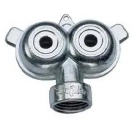 Zinc Twin-Circle Oscillating Lawn Sprinkler 1